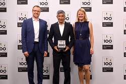 TOP 100 Award: Ranga Yogeshwar honors Lohmann